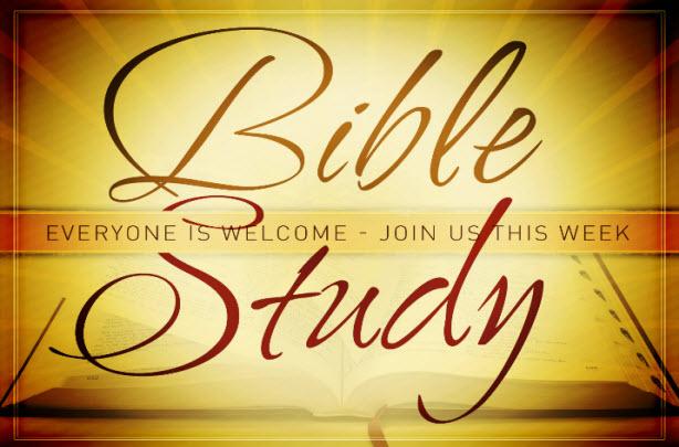 Wednesday Evening Bible Study: 7:30pm